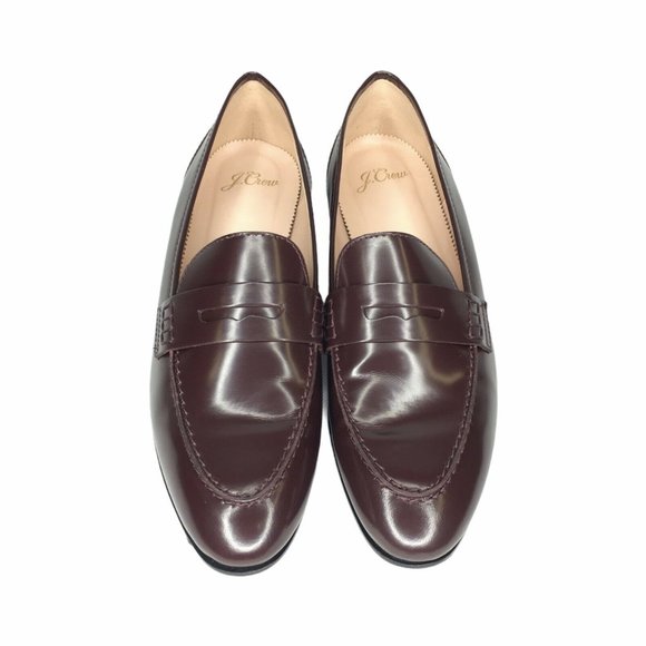 J. Crew Shoes - J. Crew Academy Penny Loafer Maroon